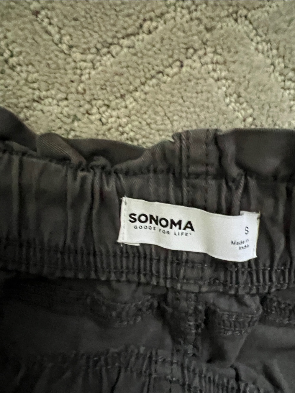 Sonoma women’s high rise wide leg kahki pant - Picture 2 of 6